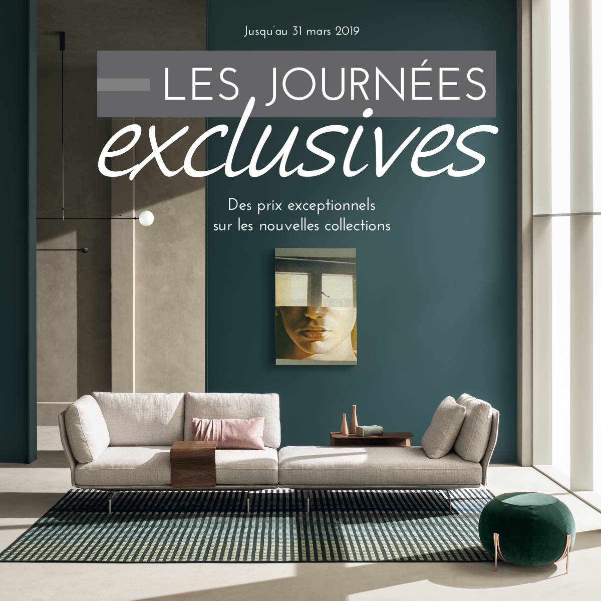 Promotions meubles et canapés contemporains