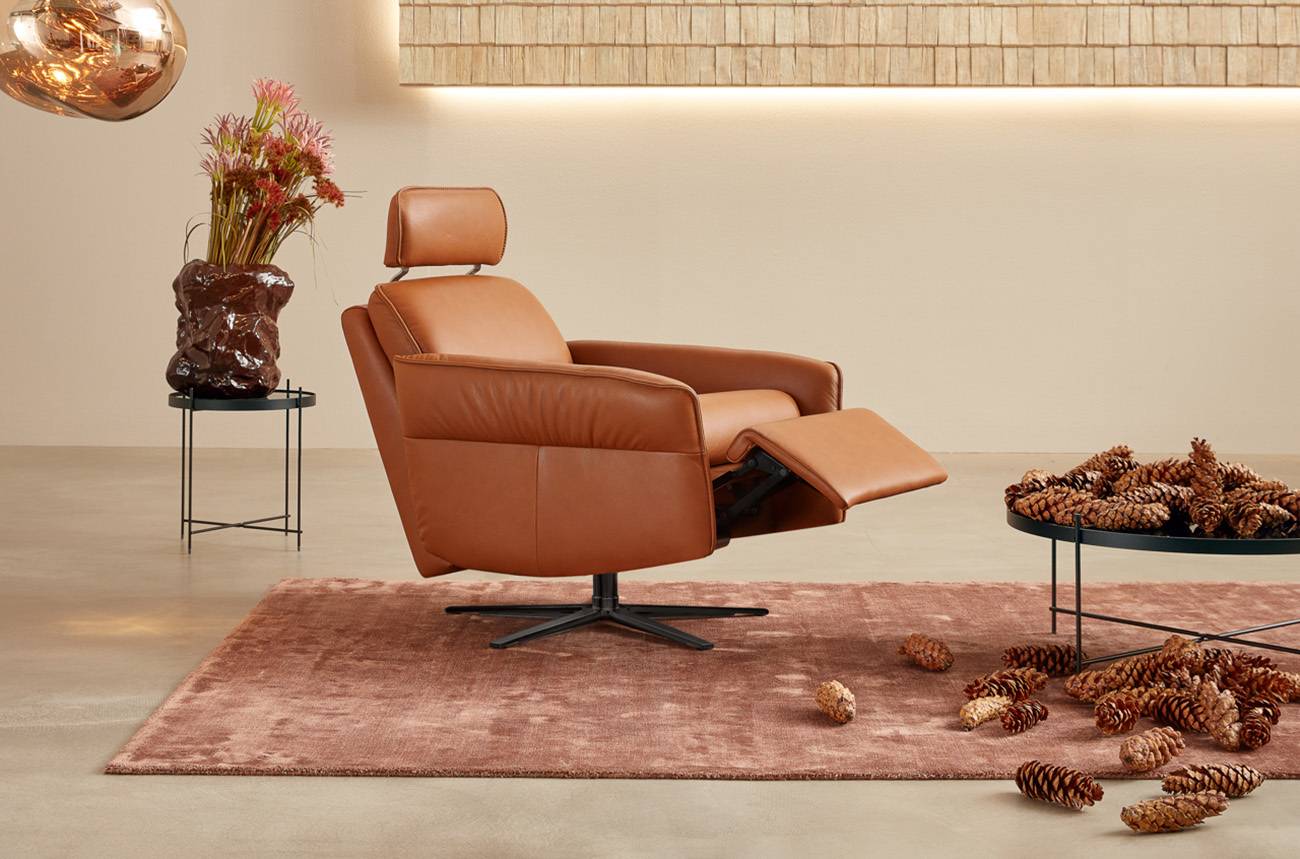Fauteuil relax cuir